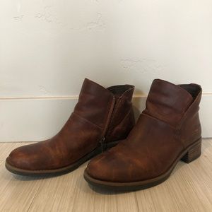 Leather Timberland Booties